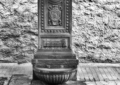 Particolare fontanella in Via Andre Costa