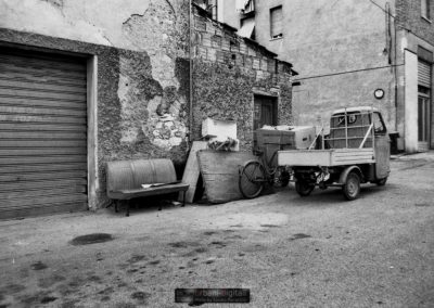 Particolare via fratelli Moretti