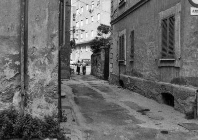 Veduta palazzi Ater da via Mauri