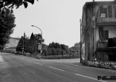 Veduta via Bezzecca da Via fratelli Rosselli