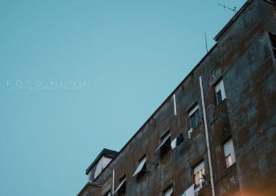 Scorcio dei palazzi Ater 1 - Concerto dai Balconi